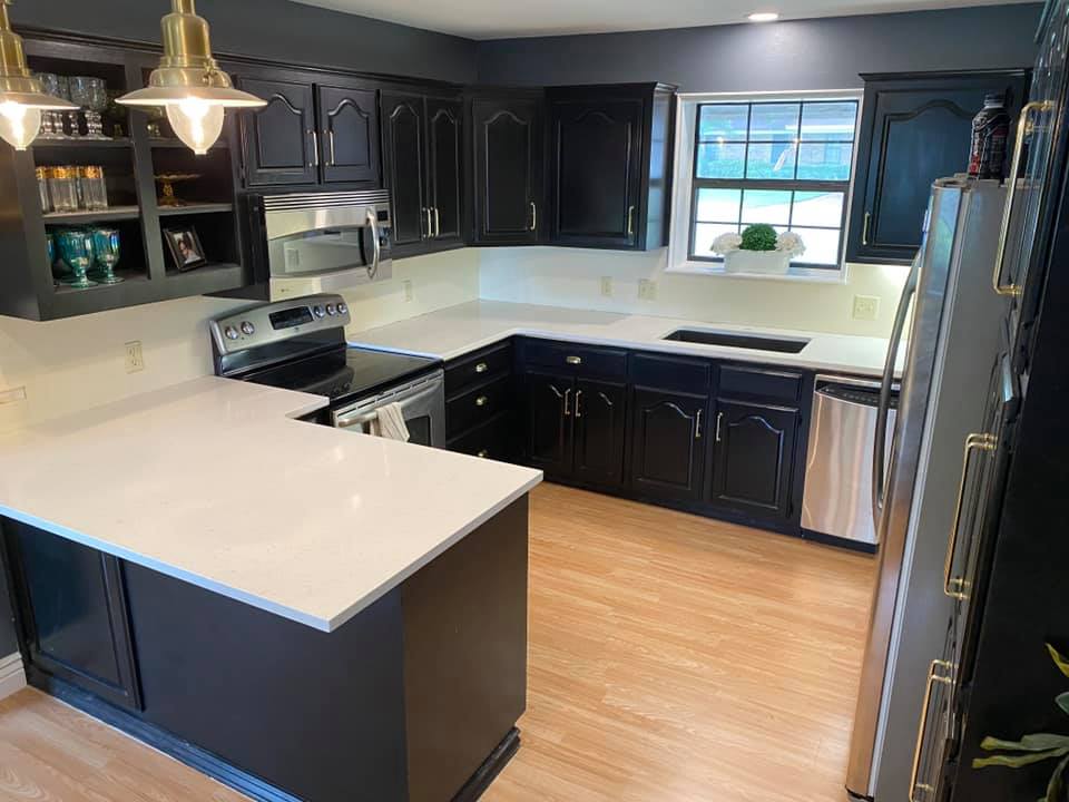 kitchen countertop installation