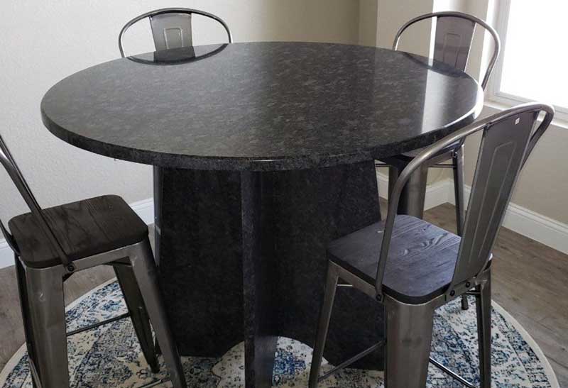 Tables/Furniture - tops created from stone